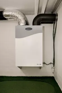Installiertes Gerät der Serie Avent von Pluggit